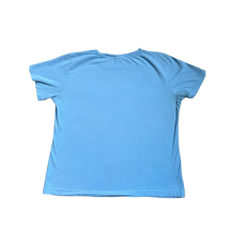 LAT Wiggling Dog Butt Light Blue T Shirt Size L Large - Picture 5 of 5